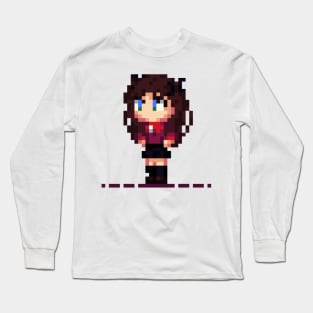 Chibi Tohsaka Rin Long Sleeve T-Shirt